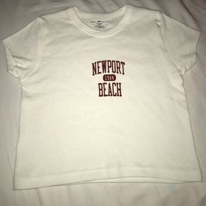 Newport Beach Brandy Melville Top